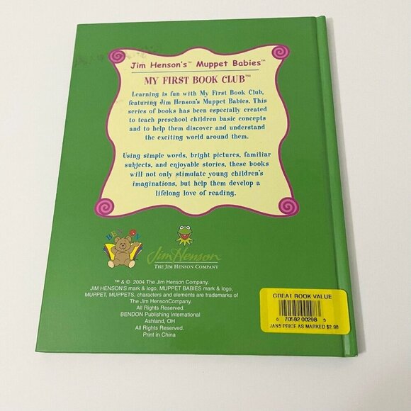 2004 Muppet Babies Baby Kermits Opposites Jim Henson Book - Picture 15 of 16